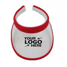 PVC Transparent Sun Visor Hat